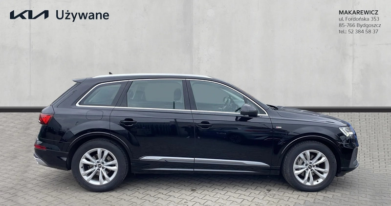 Audi Q7 cena 279000 przebieg: 55900, rok produkcji 2021 z Bydgoszcz małe 529